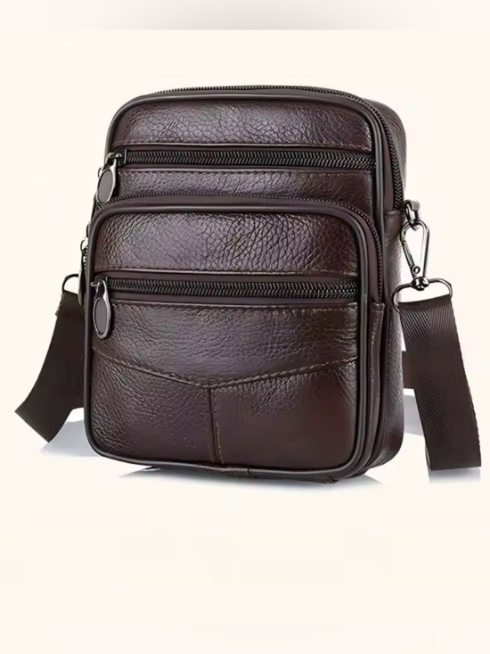Zara Other - New Genuine Leather Crossbody Bag Vertical Trendy Multifunctional Shoulder Bag